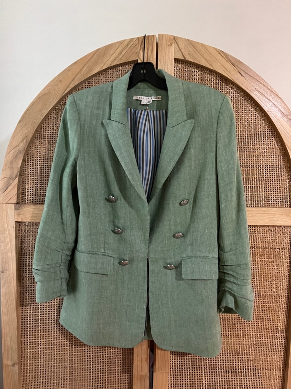 Veronica Beard Dickey Linen Blazer